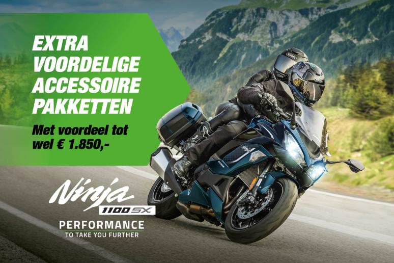 Accessoirepakketten Kawasaki Ninja 1100SX nu met extra voordeel