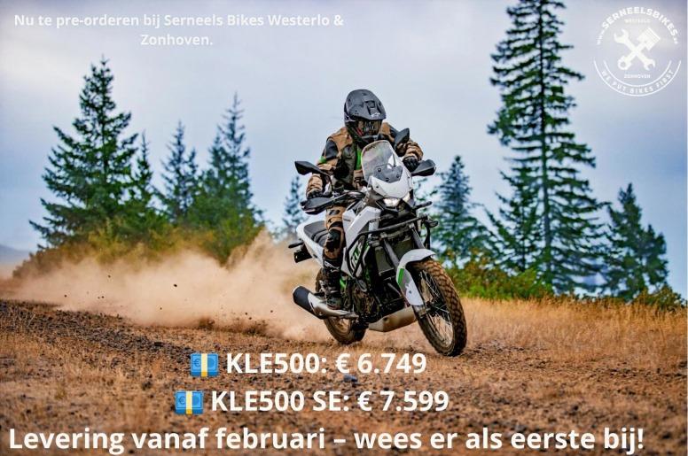 Kawasaki KLE 500 & KLE 500 SE ! Pre-Order nu !