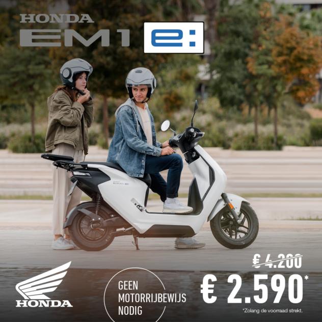Promotie Honda EM1 e