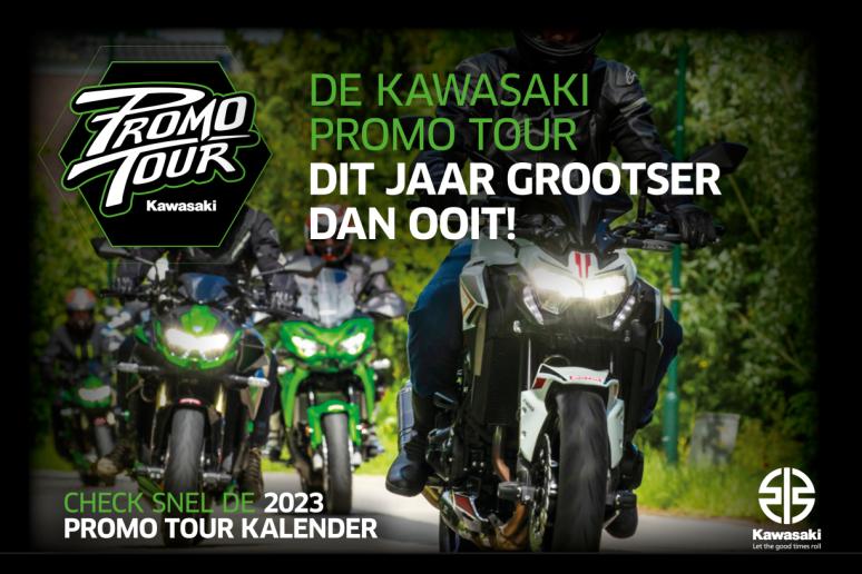 Kawasaki Promotour van 26 tot 29 april in Westerlo