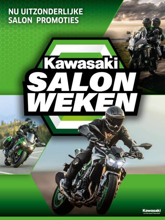 De Kawasaki Salonweken zijn verlengd tot en met 15 maart 2025!