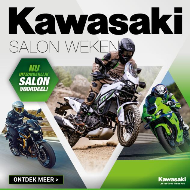 De Kawasaki Salon Weken 2026 zijn van start gegaan!