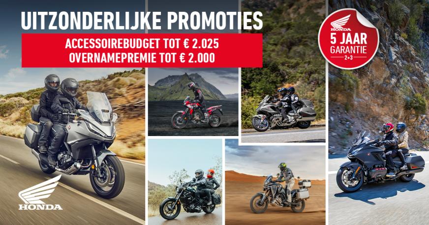 Ontdek uitzonderlijke promoties bij Honda