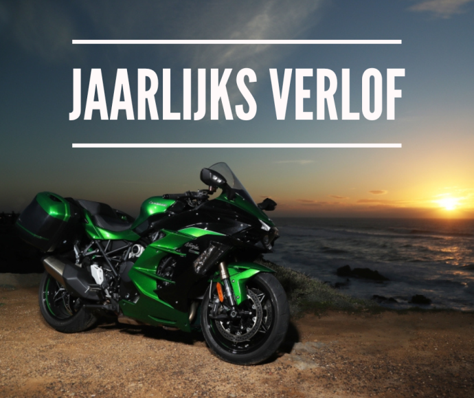 Jaarlijkse vakantie 2024 (12/08-24/08)