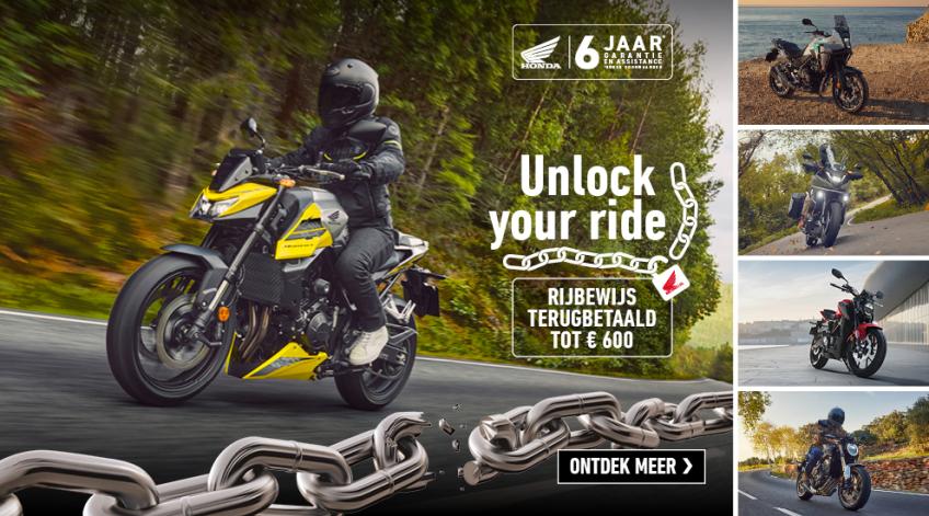 Honda Unlock Your Ride -  Rijbewijsactie